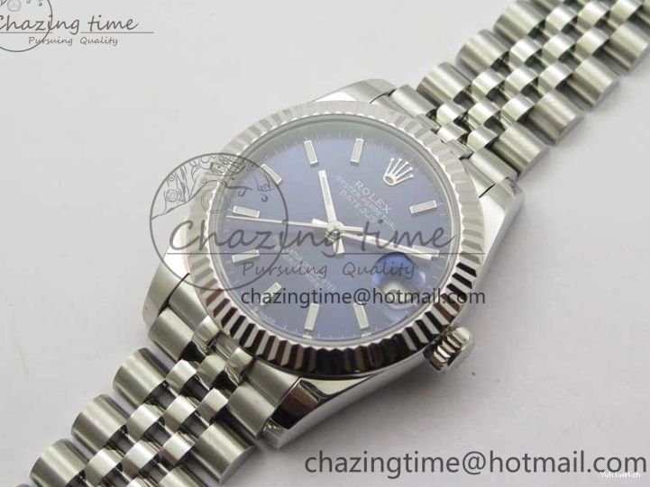 Best SS Blue Dial Marker Jubilee BP 31mm Maker Datejust 278271 Bracelet on Sticks Edition 0827
